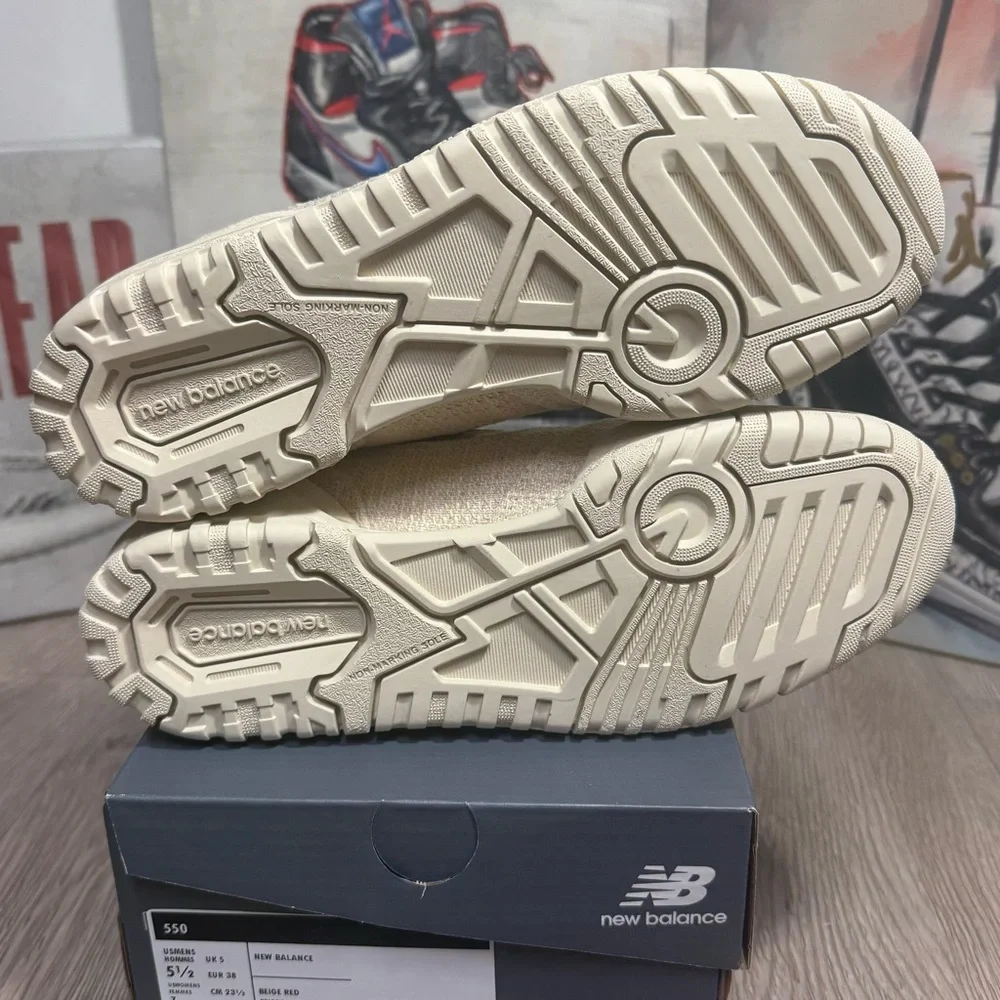 New Unisex New Balance 550 Sashiko Pack Linen BB550THA Size 5.5M/7W, 6M/7.5W - Picture 8 of 15